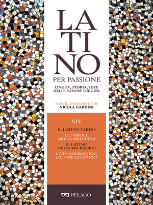 cover image of Il latino tardo. Le parole della medicina. Il latino nei nomi propri. Livio Andronico, Catone ed Ennio